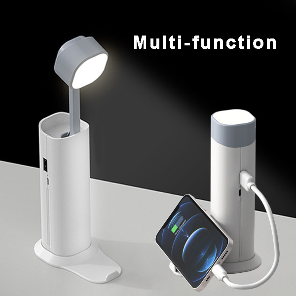 Multi-function Desk Lamp Outdoor Flashlight Portable Rechargeable For Home And Bedroom